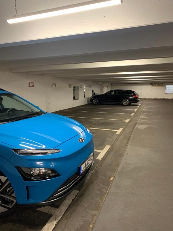 Apartment Leipzig Zentrum Mit Tiefgarage Luaran gambar